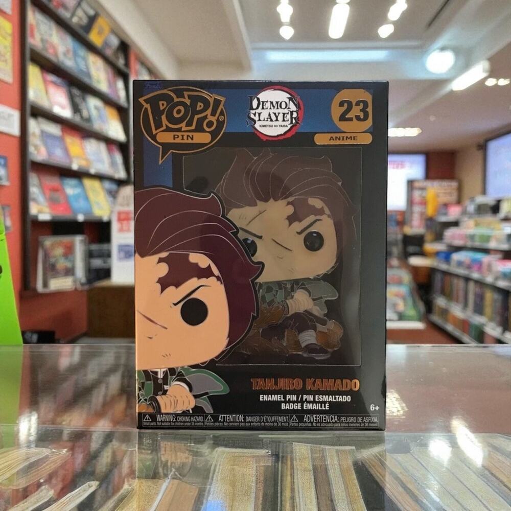 Funko POP New In Box 23 Demon Slayer Anime Tanjiro Kamado Enamel Pin